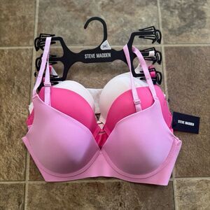 Steve Madden Push up Bras Size 34C